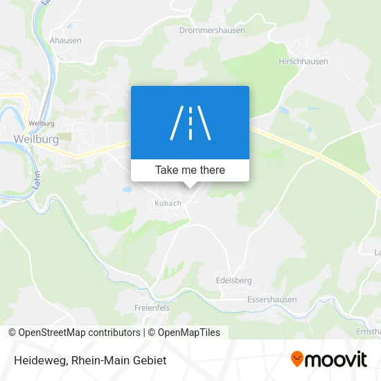 Карта Heideweg
