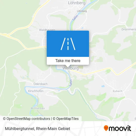 Карта Mühlbergtunnel