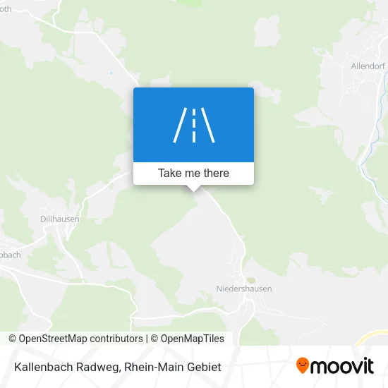 Карта Kallenbach Radweg