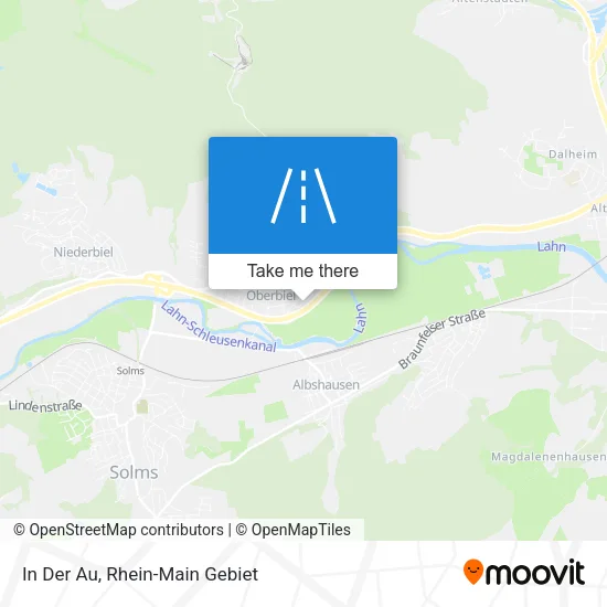 Карта In Der Au