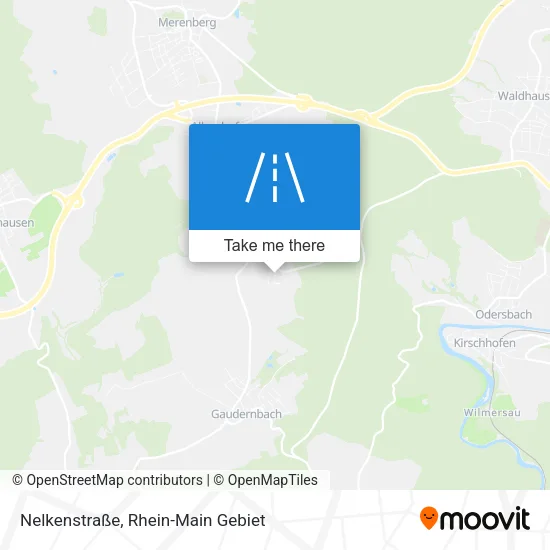 Карта Nelkenstraße