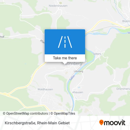 Карта Kirschbergstraße