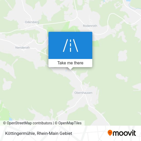Köttingermühle map
