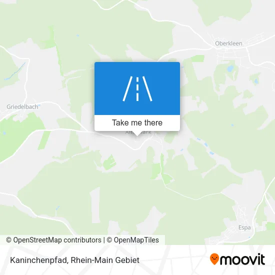 Карта Kaninchenpfad