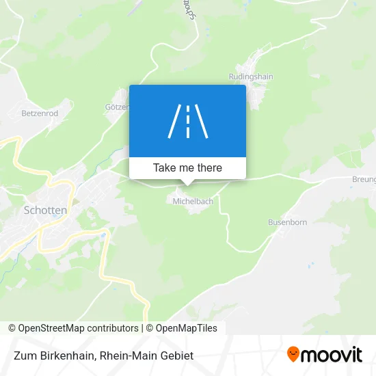 Карта Zum Birkenhain