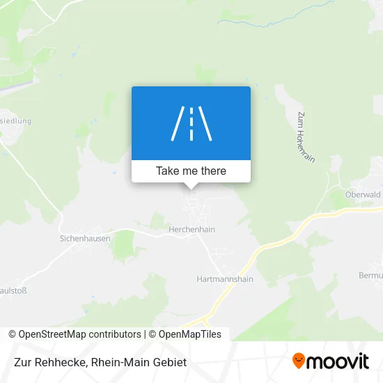Карта Zur Rehhecke