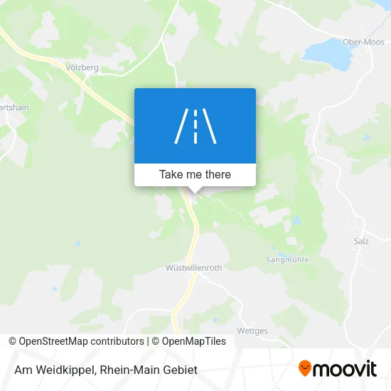 Карта Am Weidkippel