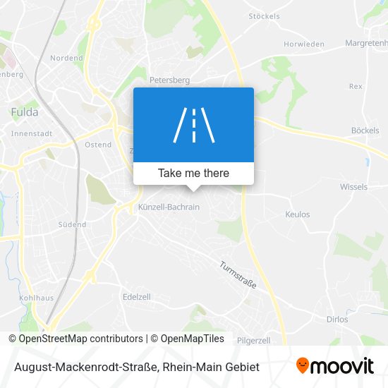 August-Mackenrodt-Straße map