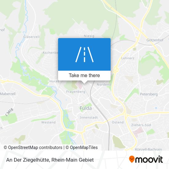 An Der Ziegelhütte map