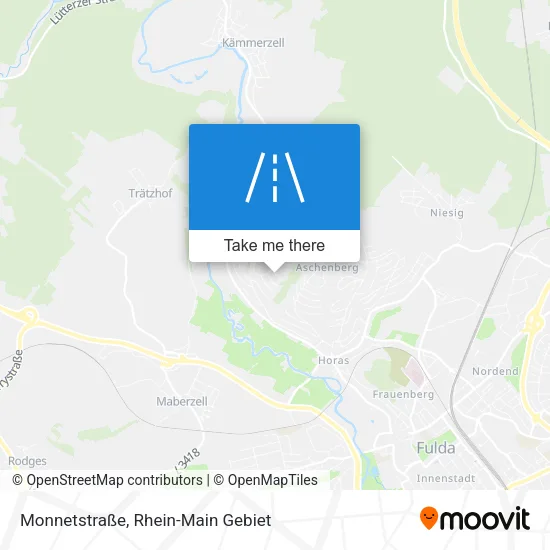 Карта Monnetstraße