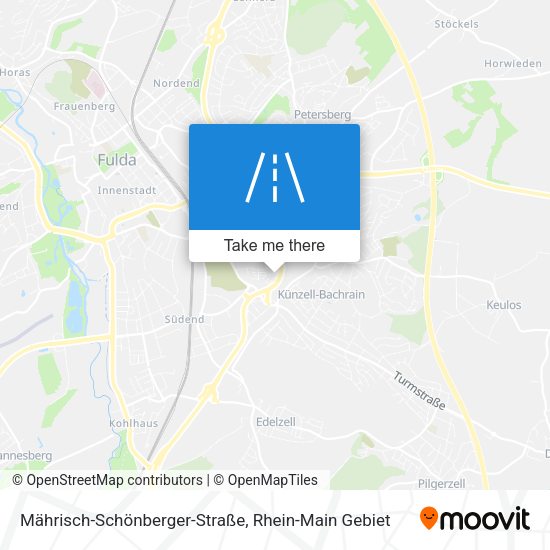 Mährisch-Schönberger-Straße map