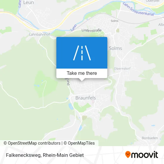 Карта Falkenecksweg