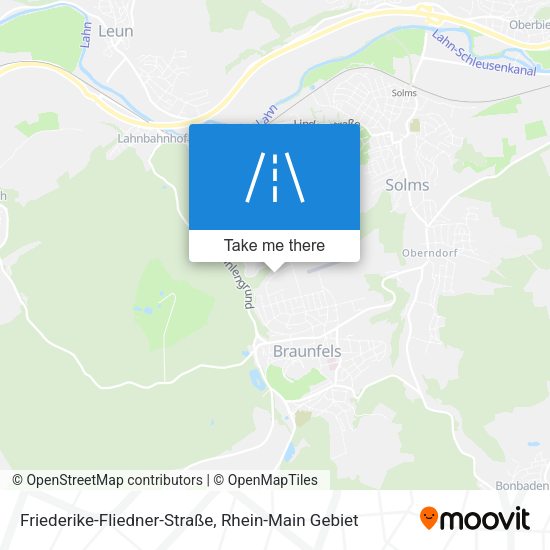 Friederike-Fliedner-Straße map