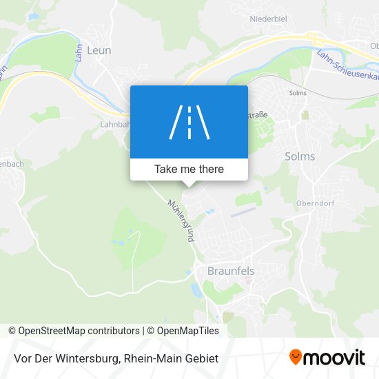 Карта Vor Der Wintersburg