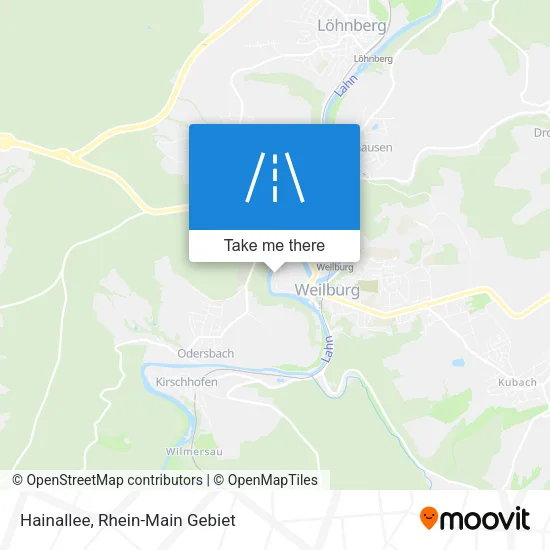 Карта Hainallee