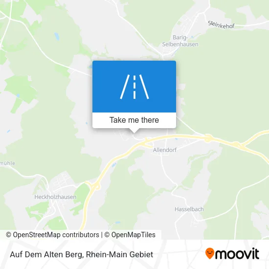Карта Auf Dem Alten Berg