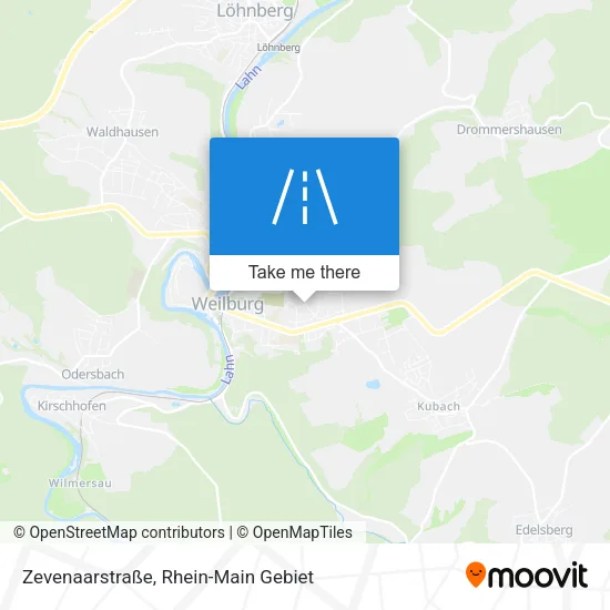 Карта Zevenaarstraße