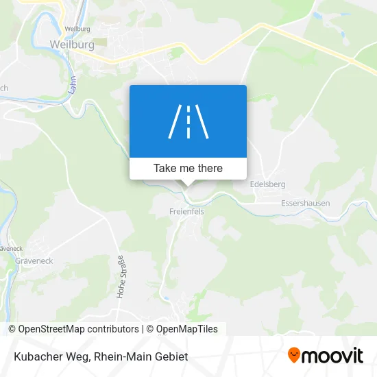 Карта Kubacher Weg