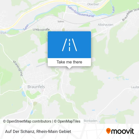 Карта Auf Der Schanz