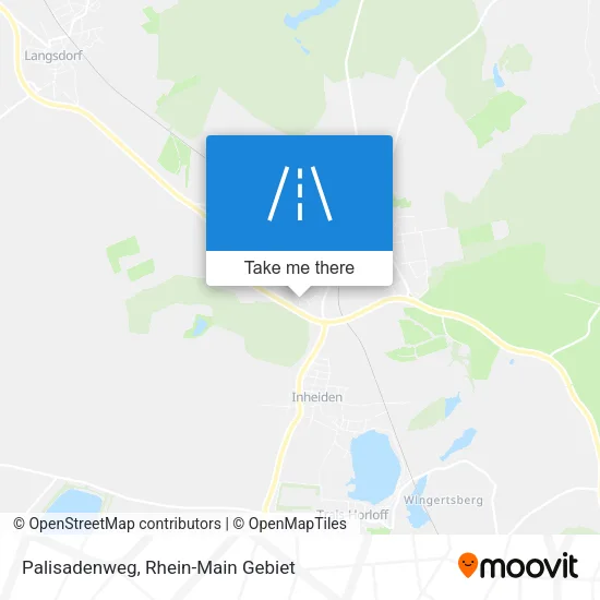 Карта Palisadenweg