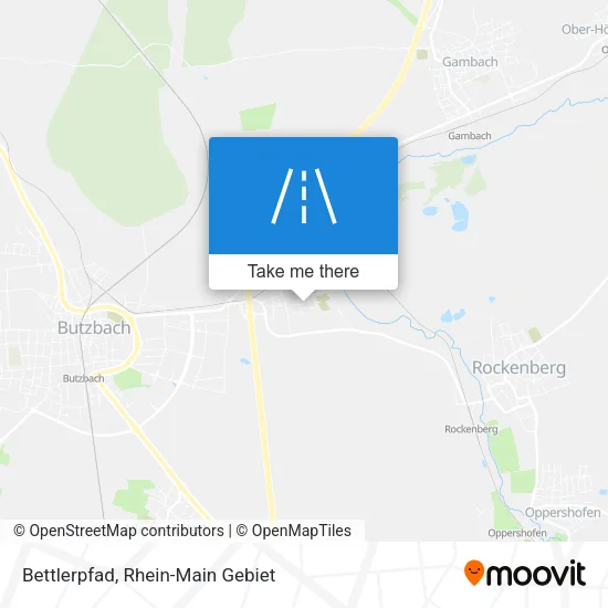 Карта Bettlerpfad