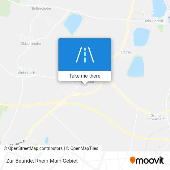 Карта Zur Beunde