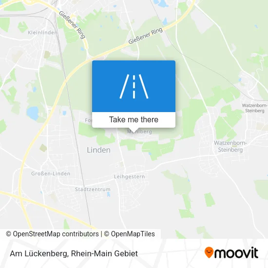 Карта Am Lückenberg