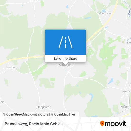 Карта Brunnenweg