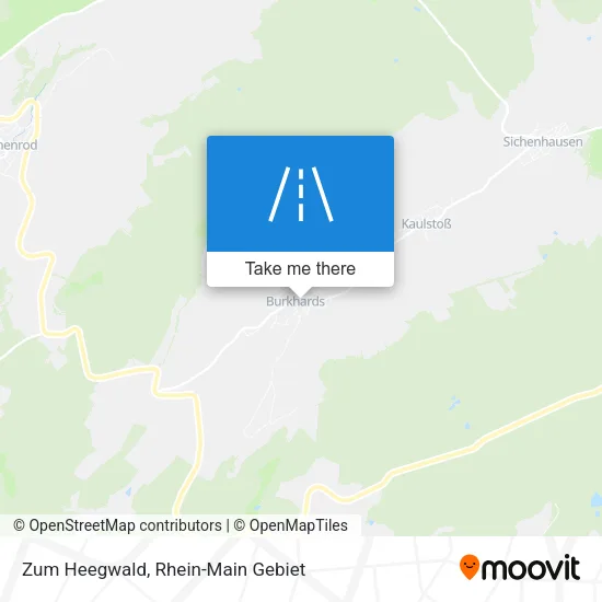 Карта Zum Heegwald