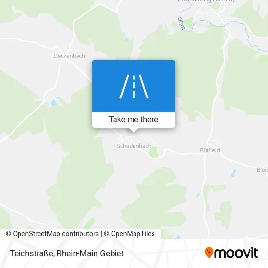 Карта Teichstraße