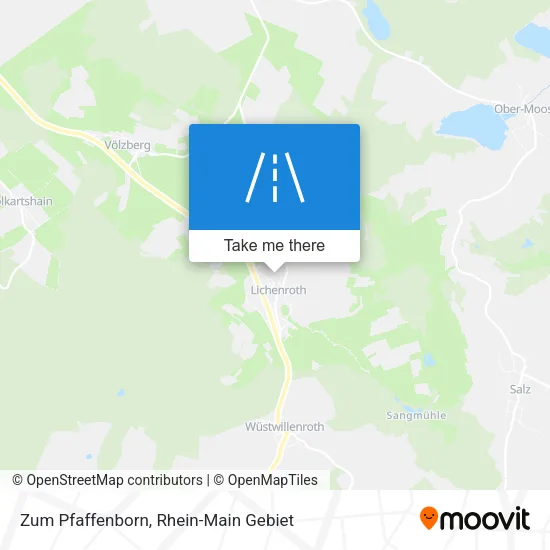 Карта Zum Pfaffenborn