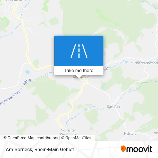 Карта Am Borneck