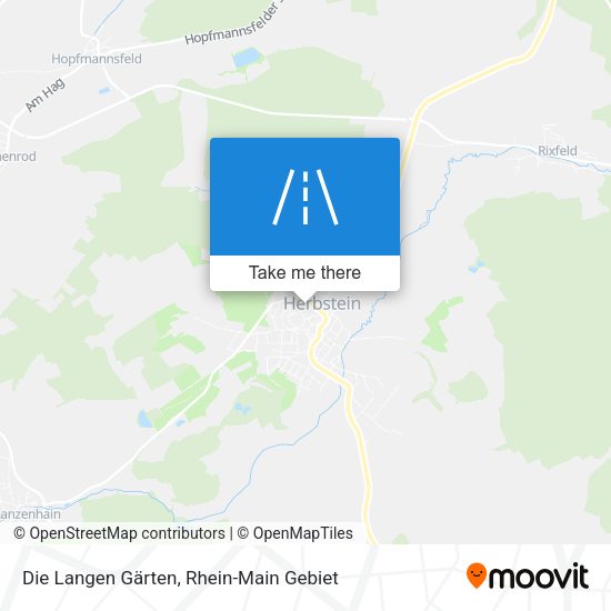 Die Langen Gärten map