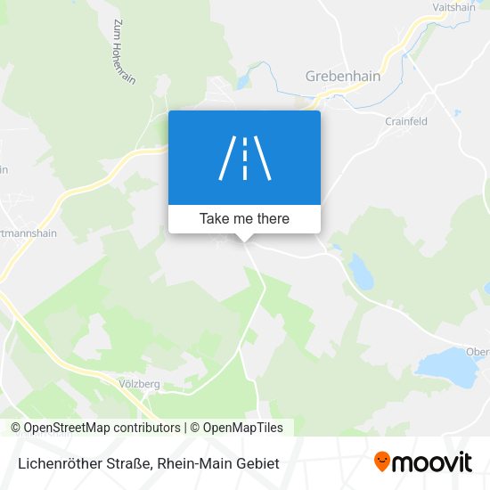 Lichenröther Straße map