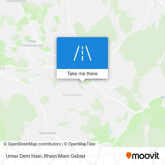 Карта Unter Dem Hain