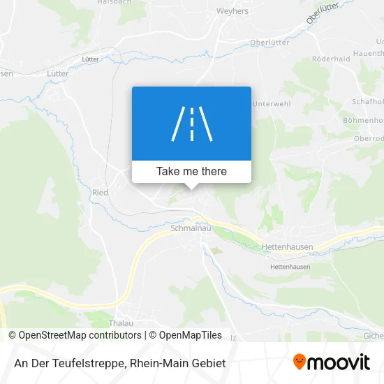 Карта An Der Teufelstreppe