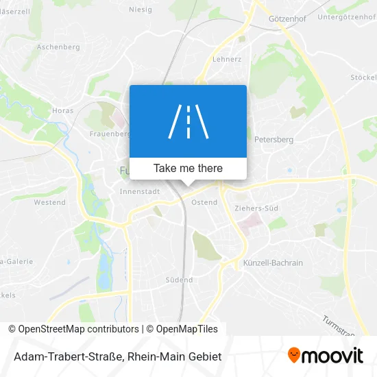 Карта Adam-Trabert-Straße