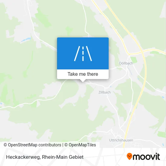 Карта Heckackerweg