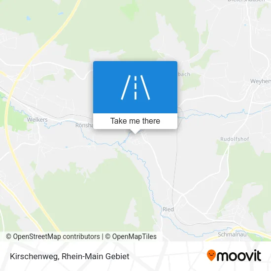 Карта Kirschenweg