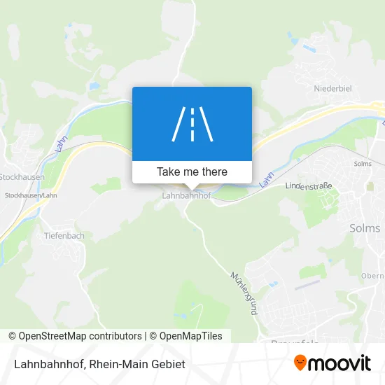 Карта Lahnbahnhof