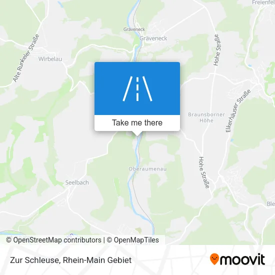 Карта Zur Schleuse