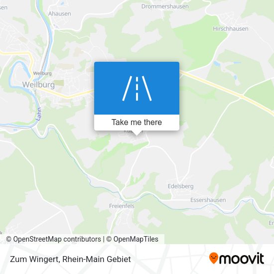 Карта Zum Wingert