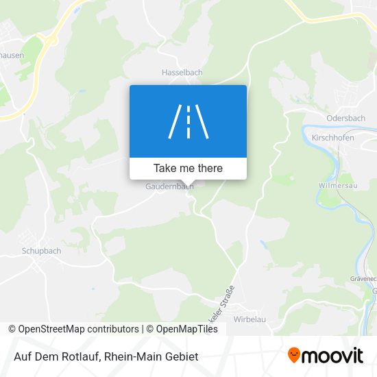 Auf Dem Rotlauf map