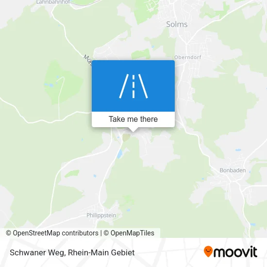 Карта Schwaner Weg