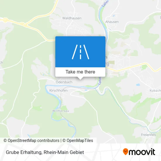Карта Grube Erhaltung