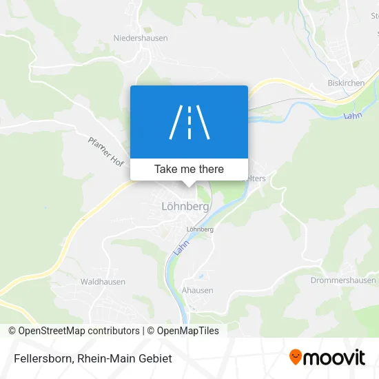 Карта Fellersborn