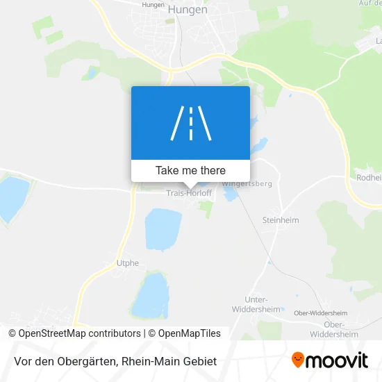 Карта Vor den Obergärten