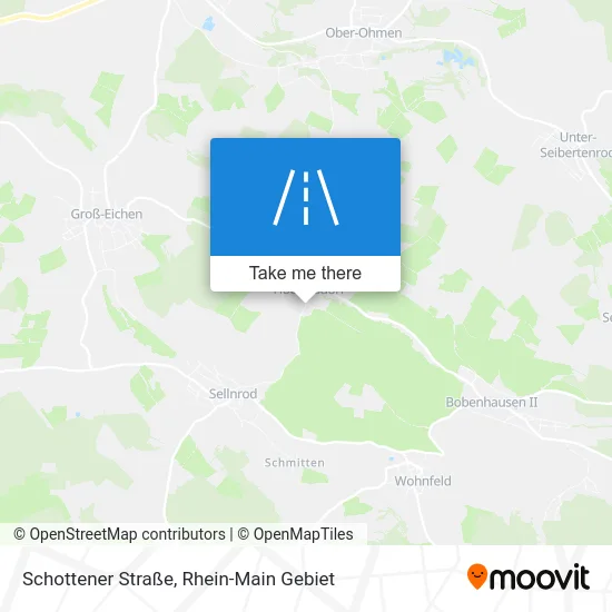 Карта Schottener Straße