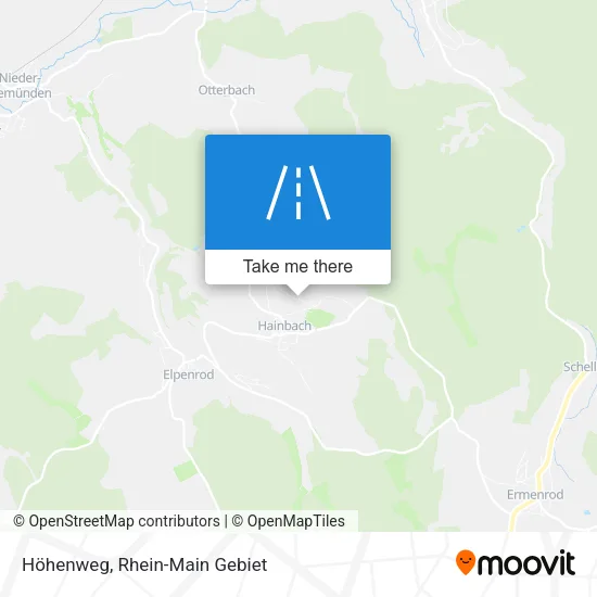 Карта Höhenweg