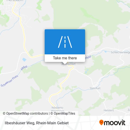Карта Ilbeshäuser Weg